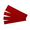 QUARTET MAGNETIC STRIPS 22 X 150MM RED PACK 25