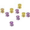QUARTET EXTRA STRONG MAGNETS CIRCLE PURPLEGOLD PACK 10