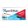 PAPERMATE INKJOY 100 50ST BALLPOINT PENS MEDIUM BLACK BOX 12