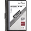 DURABLE DURACLIP DOCUMENT FILE PORTRAIT 60 SHEET CAPACITY A4 BLACK