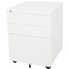 GO STEEL MOBILE PEDESTAL STEEL 3DRAWER LOCKABLE 460 X 472 X 610MM WHITE CHINA