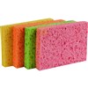 ITALPLAST GENERAL PURPOSE SPONGE ASSORTED PACK 4