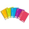 QUILL NOTEBOOK 70GSM PP 240 PAGE A4 ASSORTED