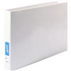 BANTEX INSERT RING BINDER PP LANDSCAPE 4D 25MM A3 WHITE