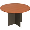 RAPID WORKER ROUND MEETING TABLE 1200MM CHERRYIRONSTONE