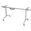 RAPIDLINE FLIP TOP TABLE BASE MECHANISM 1800 X 900MM PRECIOUS SILVER