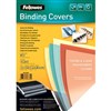 FELLOWES BINDING COVER PVC 240 MICRON A4 CLEAR PACK 100