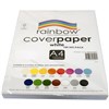 RAINBOW COVER PAPER 125GSM A4 WHITE PACK 100