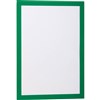 DURABLE DURAFRAME SIGN HOLDER ADHESIVE BACK A4 GREEN PACK 2