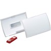DURABLE NAME BADGE WITH MAGNET BOX 10