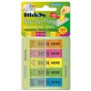 STICKON POP UP SIGN HERE FLAGS 30 SHEETS 45 X 12MM ASSORTED PACK 5