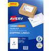 AVERY 959402 L7169 TRUEBLOCK INTERNET SHIPPING LABEL LASER 4UP WHITE PACK 10