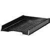 ITALPLAST GREENR RECYCLED SLIMLINE MULTI FIT DOCUMENT TRAY A4 BLACK