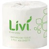 LIVI 7008 EVERYDAY TOILET TISSUE ROLL 2PLY 400 SHEET CARTON 48