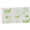 LIVI 7200 BASICS MULTIFOLD HAND TOWEL 1PLY 200 SHEET 230 X 240MM CARTON 20
