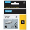 DYMO SD18051 RHINO INDUSTRIAL HEAT SHRINK TUBING 6MM BLACK ON WHITE
