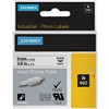 DYMO SD18053 RHINO INDUSTRIAL HEAT SHRINK TUBING 9MM BLACK ON WHITE