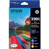 EPSON 220XL INK CARTRIDGE HIGH YIELD VALUE PACK 4