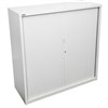 GO STEEL TAMBOUR DOOR CABINET 2 SHELVES 1200 X 900 X 473MM WHITE CHINA