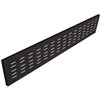 RAPID SPAN METAL MODESTY PANEL 1500MM DESK 1290 X 300MM BLACK