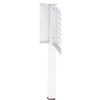 RAPID SPAN CORNER WORKSTATION SQUARE POLE WHITE SATIN