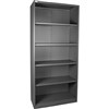 STEELCO OPEN BOOKCASE 4 SHELF 2000 X 900 X 400MM SILVER GREY