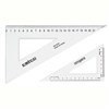 CELCO SET SQUARE 60 DEGREES 210MM CLEAR