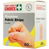 FIRST AIDERS CHOICE PREMIUM FABRIC STRIPS BOX 50