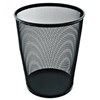 ESSELTE METAL MESH WASTE BIN 19 LITRE BLACK
