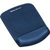 FELLOWES PLUSH TOUCH LYCRA MOUSE PAD AND WRIST REST BLUE