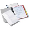 DURABLE DIVISOFLEX ORGANISATIONAL FOLDER WITH 5 COLOURED DIVIDERS A4 BLUE