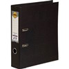 MARBIG LINEN LEVER ARCH FILE PE 75MM A4 BLACK