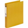 MARBIG LINEN RING BINDER PE 2D 25MM A4 YELLOW