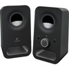 LOGITECH Z150 STEREO SPEAKERS BLACK