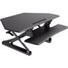 ARISE DESKALATOR CORNER 1050 X 588MM BLACK