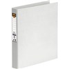 MARBIG LINEN RING BINDER PE 2D 25MM A4 WHITE
