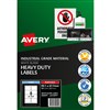 AVERY 959209 REMOVABLE HEAVYDUTY LABELS 991 X 677MM WHITE PACK 20