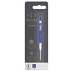 PARKER QUINKFLOW GEL PEN REFILL MEDIUM NIB BLUE
