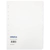 DIVIDERS MANILLA 10TAB A4 WHITE