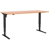 CONSET 50143 ELECTRIC HEIGHT ADJUSTABLE DESK 1800 X 800MM BEECHBLACK
