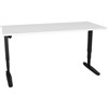 CONSET 50143 ELECTRIC HEIGHT ADJUSTABLE DESK 1800 X 800MM WHITEBLACK