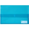 MARBIG POLYPICK DOCUMENT WALLET FOOLSCAP TRANSLUCENT MARINE