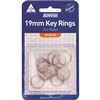 KEVRON ID1041 KEY RING 19MM PACK 10