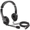 KENSINGTON HIFI USB HEADPHONES WITH MICROPHONE BLACK