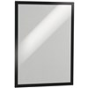 DURABLE DURAFRAME SUN SIGN HOLDER A4 BLACK PACK 2