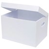 MARBIG PLASTIC ARCHIVE BOX 410 X 310 X 260MM WHITE