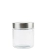 ITALPLAST GLASS FOOD CANISTER 830ML