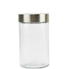 ITALPLAST GLASS FOOD CANISTER 1700ML