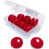 VISIONCHART WHITEBOARD MAGNETS 20MM ROUND RED PACK 16