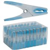 COMPASS CLOTHES PEGS BLUE PACK 40